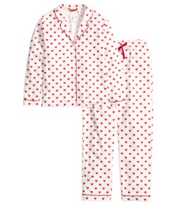 Cute: Pijama cu inimioare