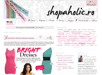 Shopaholic.ro - blogul tau de cumparaturi