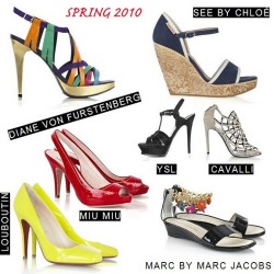 
Spring 2010: Shoes wishlist
