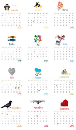 
DIY: Calendar 2011
